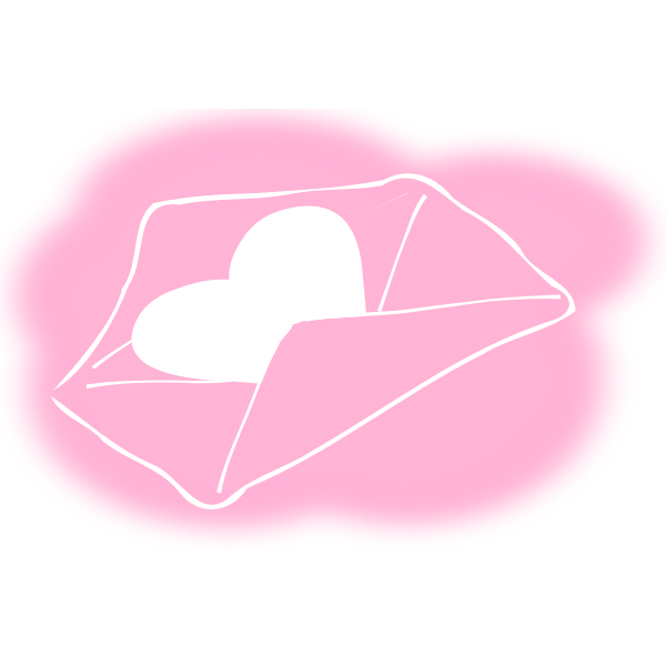 SVG Valentine039s Day card vector image