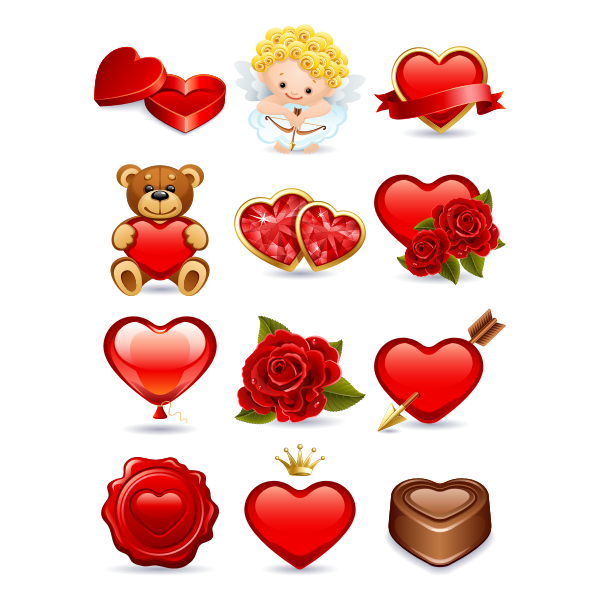 SVG Valentines pack