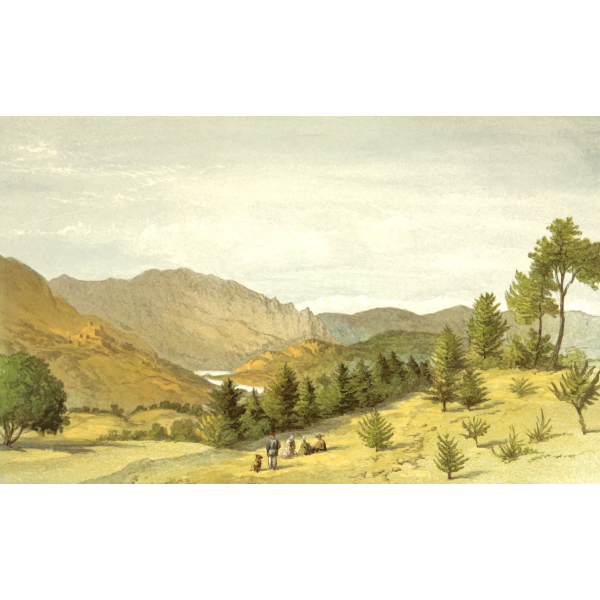 SVG Valley of the Var from St Romaine