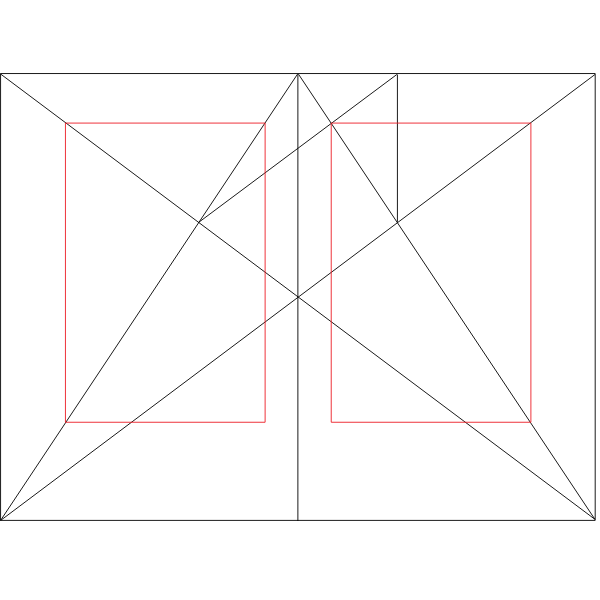 SVG Van de Graaf canon in book design