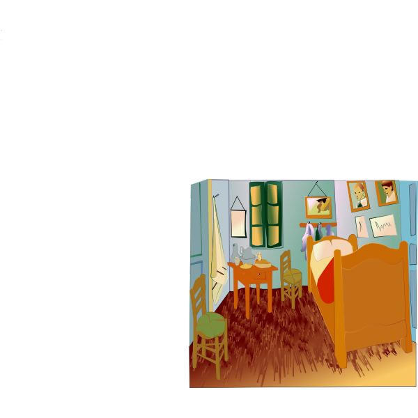 SVG van Gogh039s room