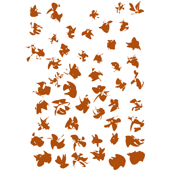 SVG Various Cartoons and Faces