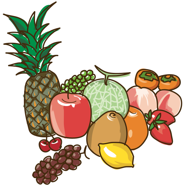 SVG Various fruits-1574684534