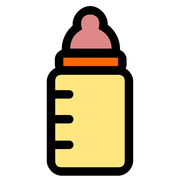 SVG Vector baby bottle icon