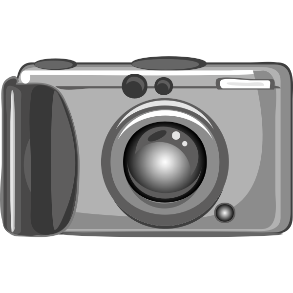 SVG Vector clip art of amateur photography camera