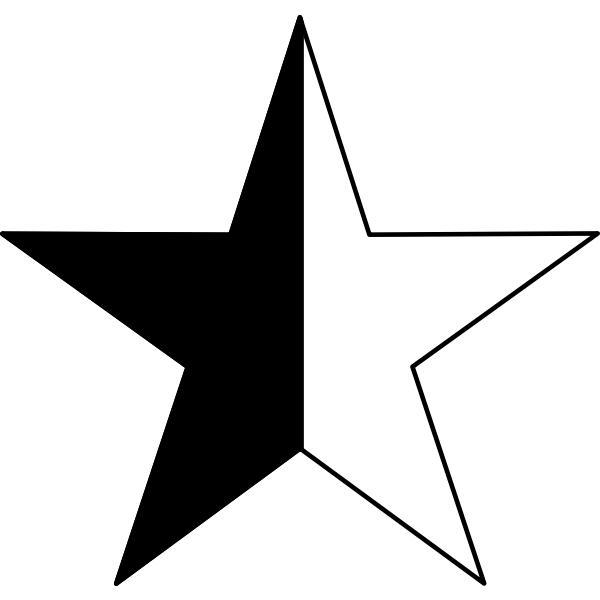 SVG Vector clip art of Anarcho-pacifism symbol