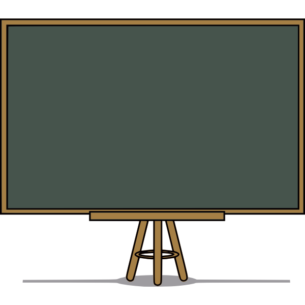 SVG Vector clip art of blackboard