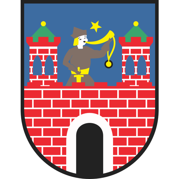 SVG Vector clip art of coat of arms of Kalish City