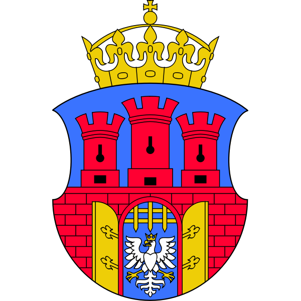 SVG Vector clip art of coat of arms of Krakow City