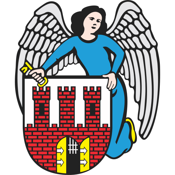 SVG Vector clip art of coat of arms of Torun City