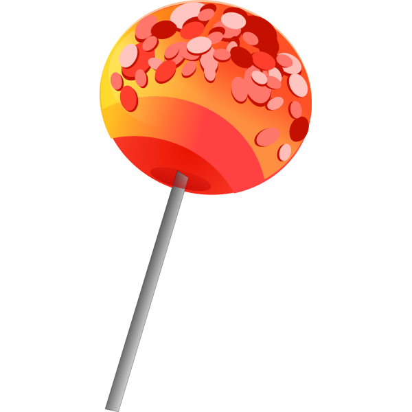 SVG Vector clip art of colored candy