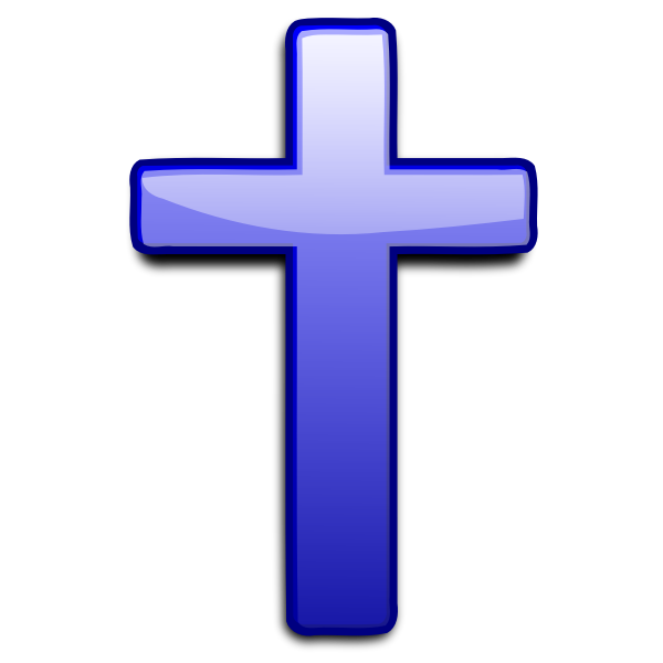 SVG Vector clip art of cross