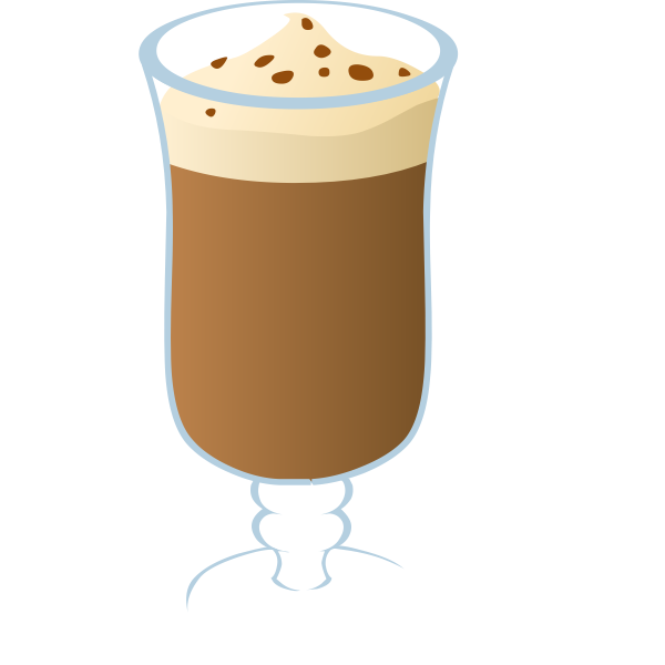 SVG Vector clip art of cup of hot cocoa