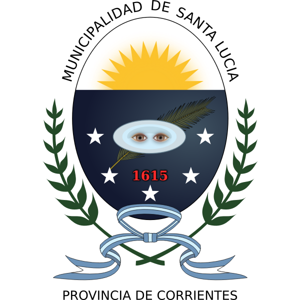 SVG Vector clip art of emblem of the municipality of Santa Luca