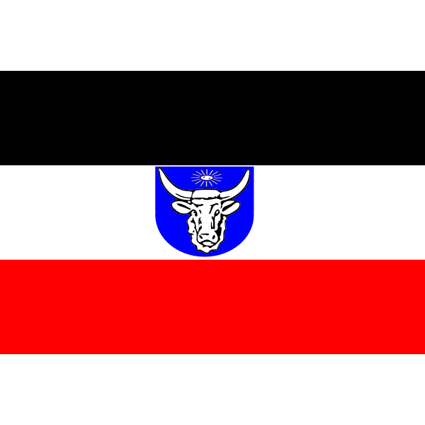 SVG Vector clip art of flag of German South-West Africa