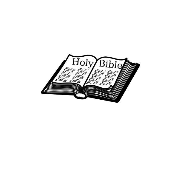 SVG Vector clip art of Holy Bible