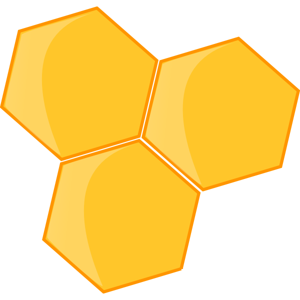 SVG Vector clip art of honey icon