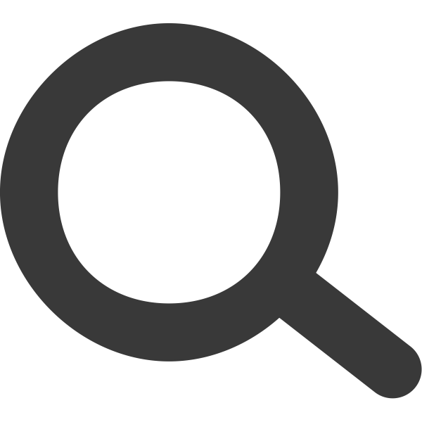 SVG Vector clip art of minimal design search icon