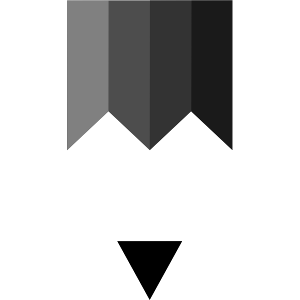 SVG Vector clip art of pencil shape icon