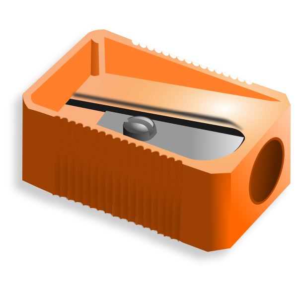 SVG Vector clip art of pencil sharpener