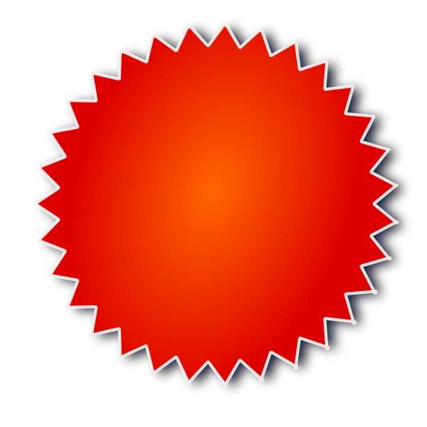 SVG Vector clip art of price tag