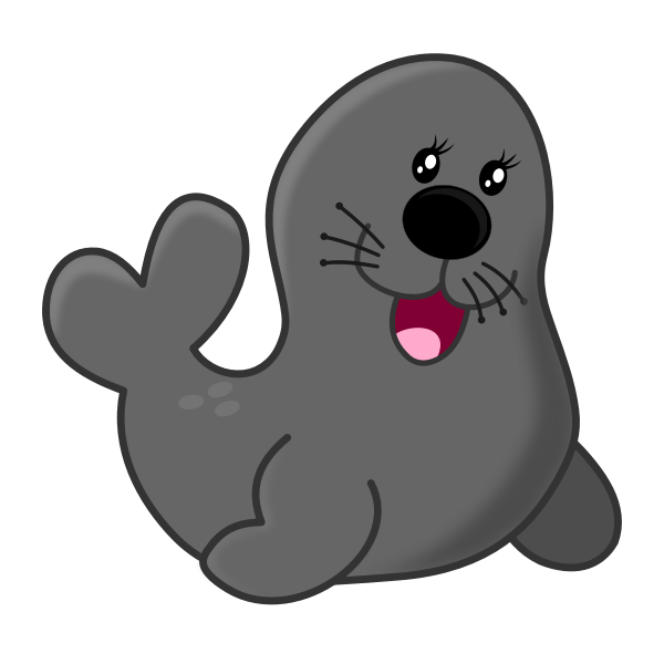 SVG Vector clip art of seal