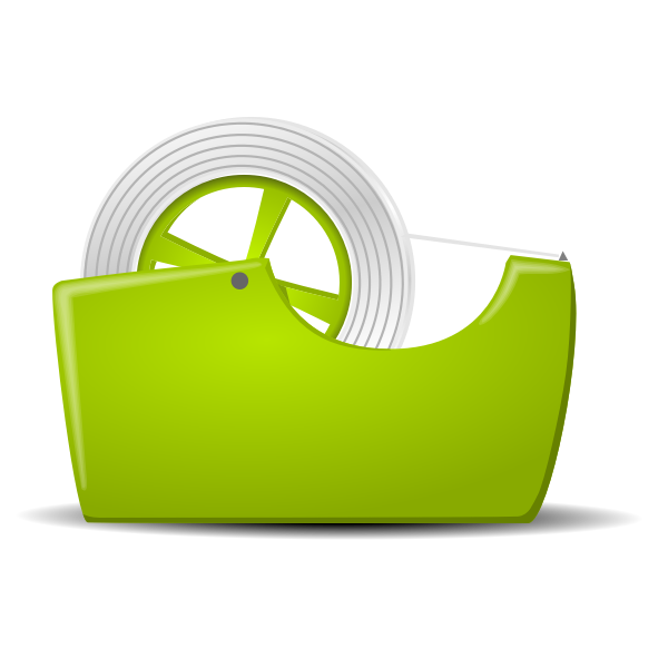 SVG Vector clip art of taperoller