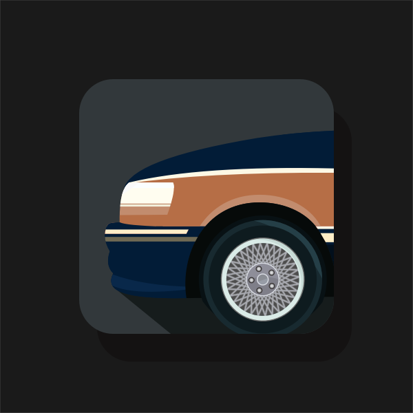 SVG Vector clip art of van
