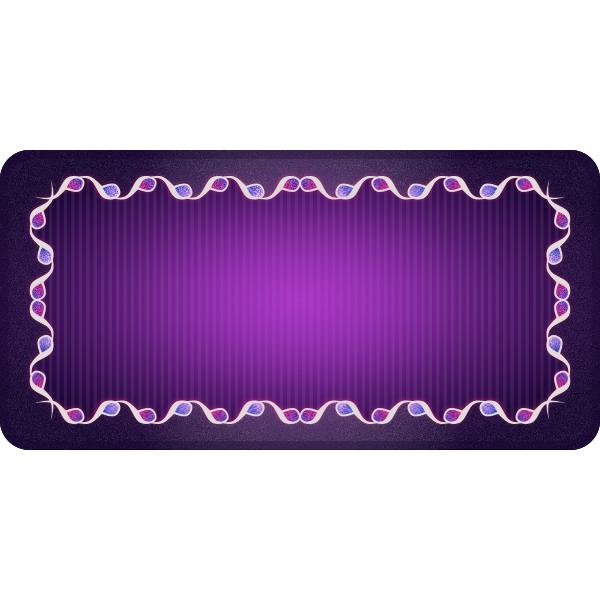 SVG Vector clip art of violet background with rectangular border