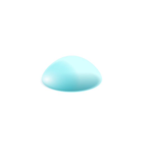 SVG Vector clip art of water drop on white background