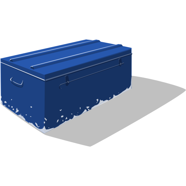 SVG Vector drawing metal toolbox