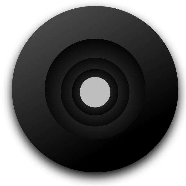 SVG Vector drawing of camera objective lens