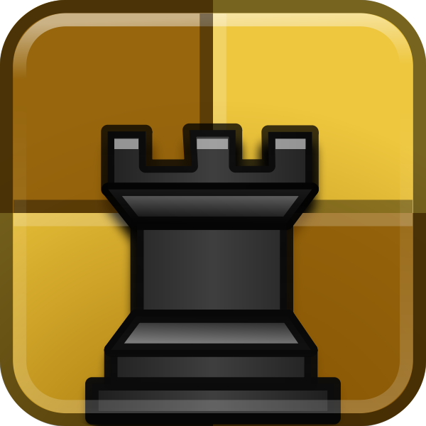 SVG Vector drawing of chess category logo