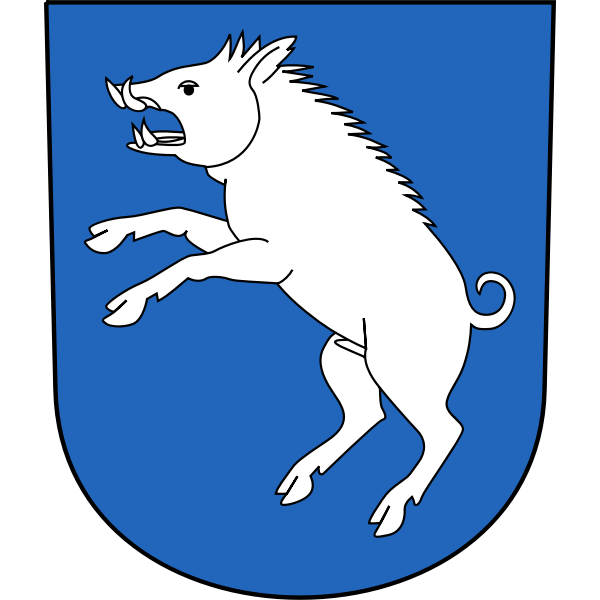 SVG Vector drawing of coat of arms of Berg am Irchel municipality