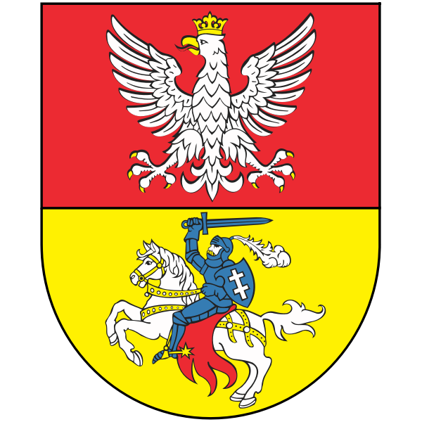 SVG Vector drawing of coat of arms of Bialystok City