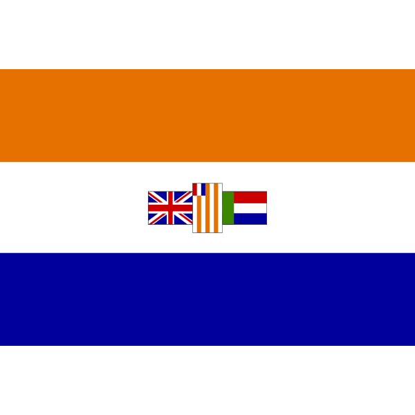SVG Vector drawing of flag Union of South Africa