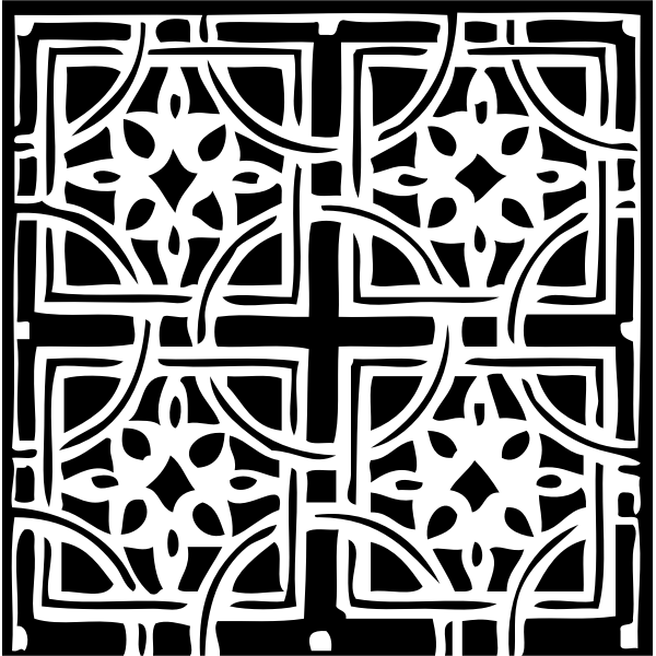 SVG Vector drawing of geometrical image