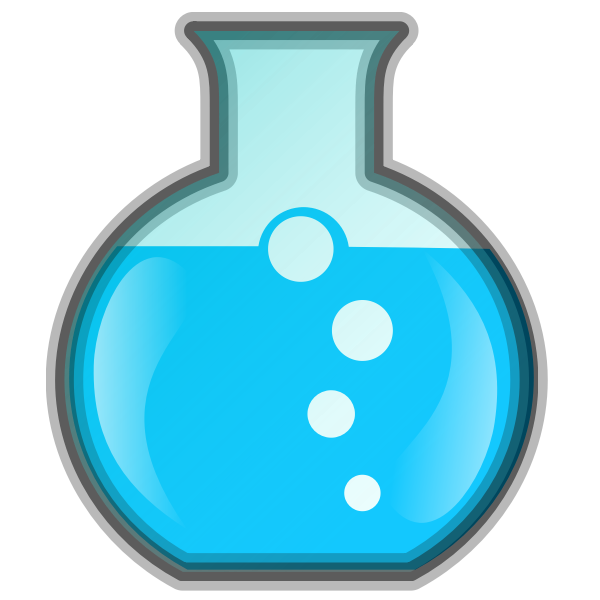 SVG Vector drawing of lab chemical icon