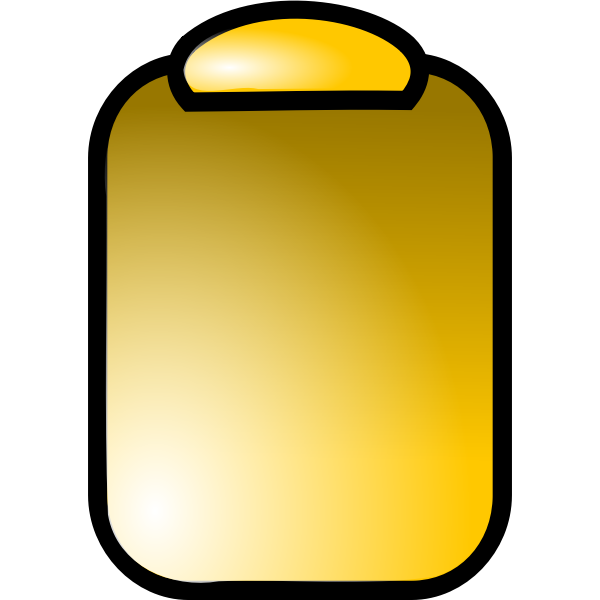 SVG Vector drawing of office clipboard