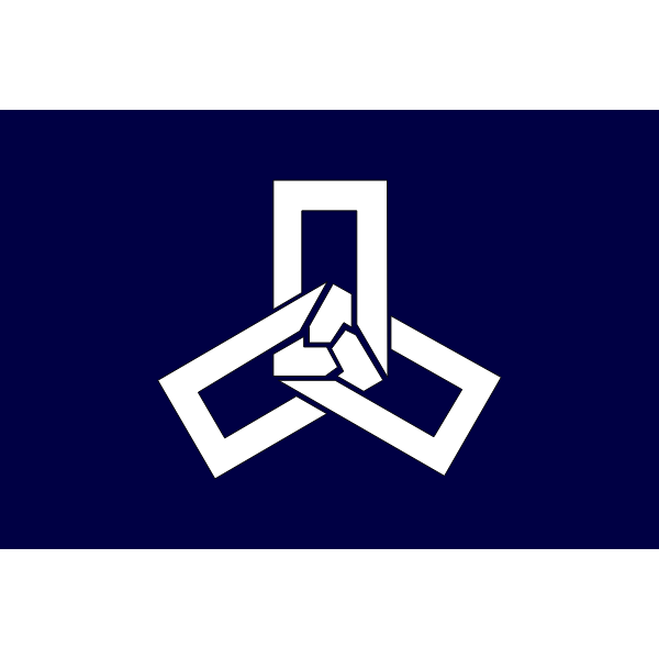 SVG Vector flag of Mikuni Fukui