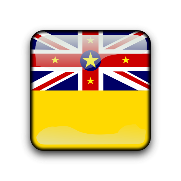 SVG Vector flag of Niue island
