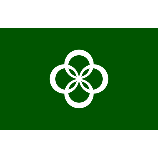 SVG Vector flag of Wazuka Kyoto