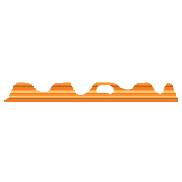 SVG Vector graphics hill tops