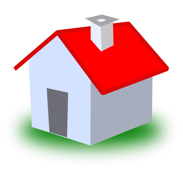 SVG Vector graphics of a house icon