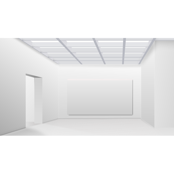 SVG Vector graphics of art gallery