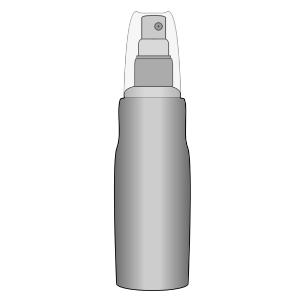 SVG Vector graphics of blank spray bottle