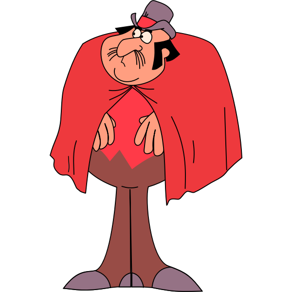 SVG Vector graphics of cartoon character