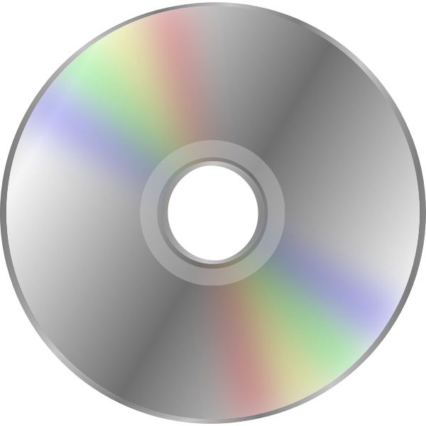 SVG Vector graphics of CD