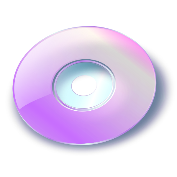 SVG Vector graphics of CD