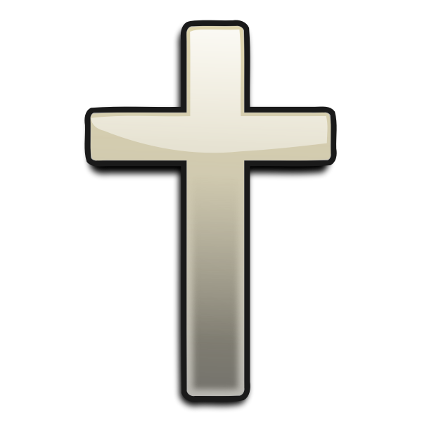 SVG Vector graphics of cross